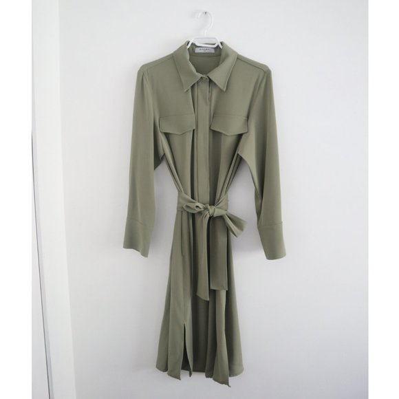 Brian Bailey Shirt Dress with Self Belt - Picture 5 of 11